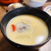 正月　白みそあん餅雑煮